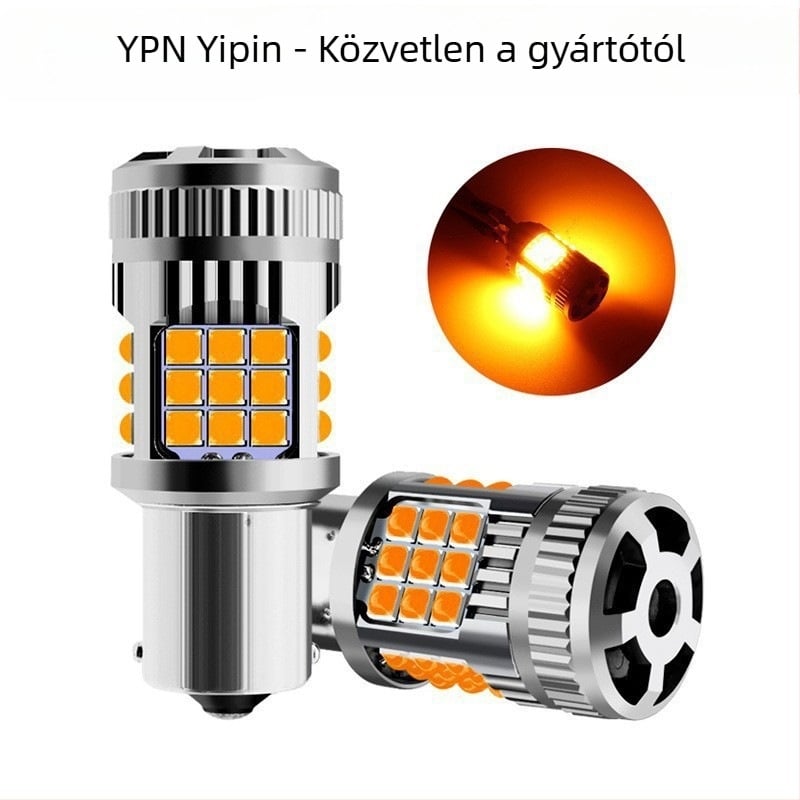 LED autó villogó fény anti-flickerrel, fék- és hátrameneti világítás | kompatibilis 1156/1157/7440/7443 | 31W | 12V | 6500-7500K