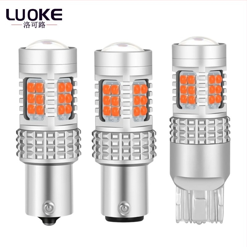 Szuper fényes LED fékfény villogó hátsó ködfénnyel, 3030 LED-ek, 1156/1157/T20 alaphoz