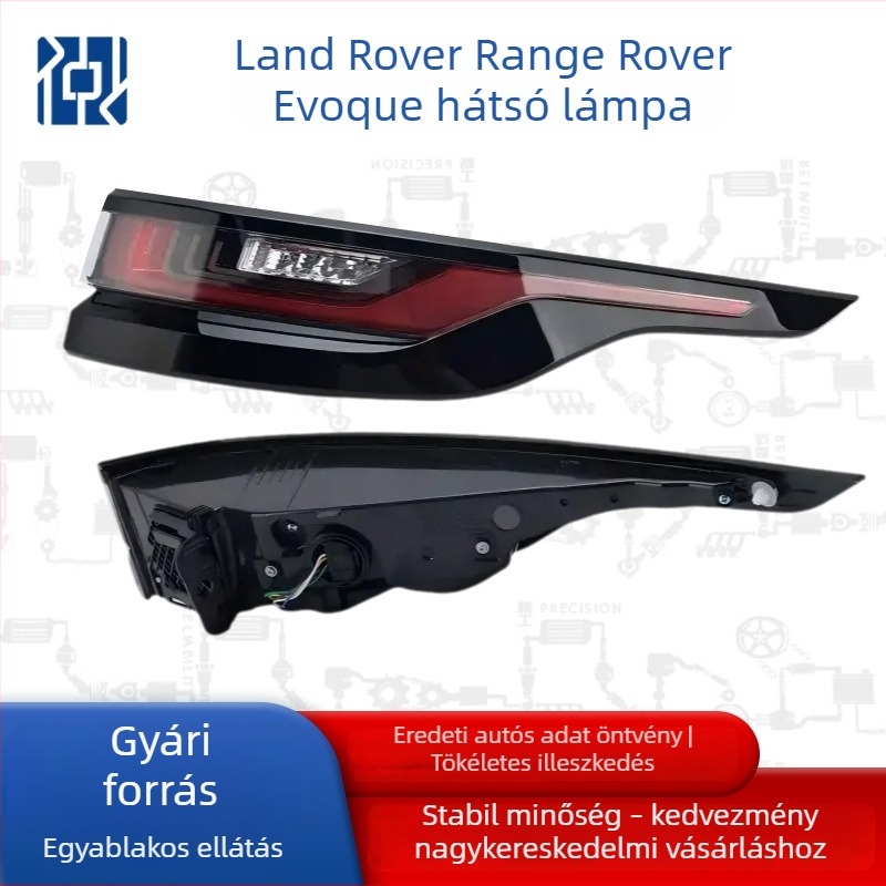 Land Rover Range Rover Evoque 2019-2024 hátsó lámpája jelzőfénnyel, féklámpával és tolatófénnyel.
