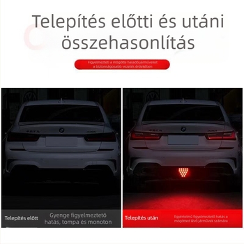 Pilot Light LED – univerzális autóhátsó világítás figyelmeztető villanófénnyel, ultra-nagy fényű hátsó féklámpa és cruising világítás