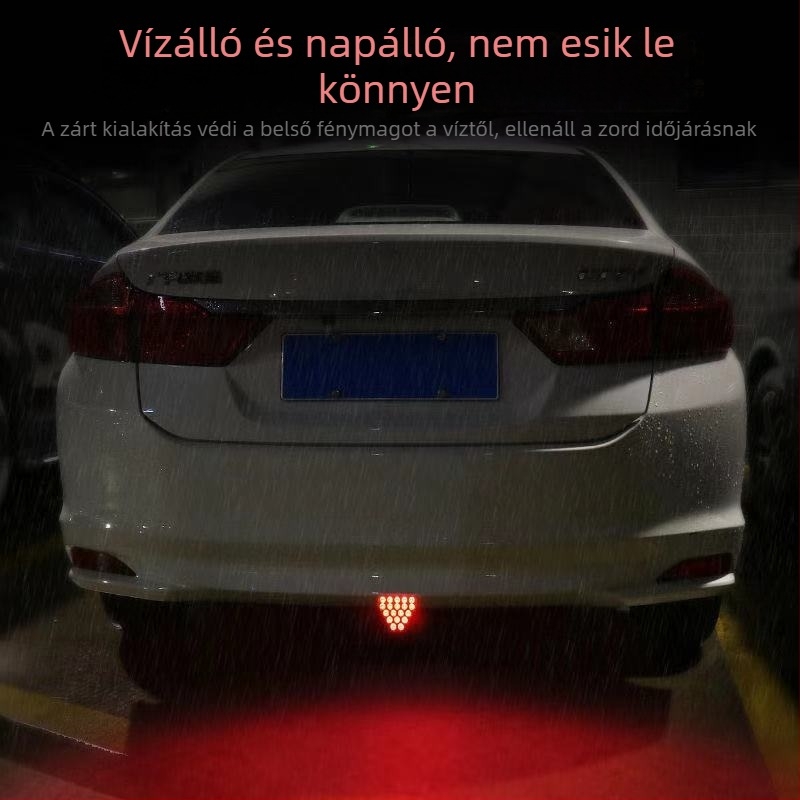 Pilot Light LED – univerzális autóhátsó világítás figyelmeztető villanófénnyel, ultra-nagy fényű hátsó féklámpa és cruising világítás