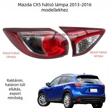 Mazda CX-5 2013-2016 hátsó lámpa - félkész, CX-5-höz, féklámpa és indexlámpa