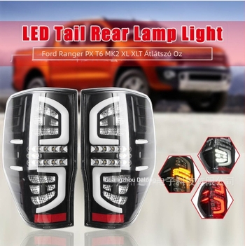 LED hátsó lámpák Ford Ranger 2015-2019, hátsó fény és tolató világítás (LED fényforrás, 12V, 1A, 12W, 6000 lm)
