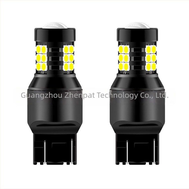 LED féklámpa 3030-LED-del, kompatibil T15, 1156, 1157, 7440, 7443, 3156, 3157; 12V; 3.6W; 6000K