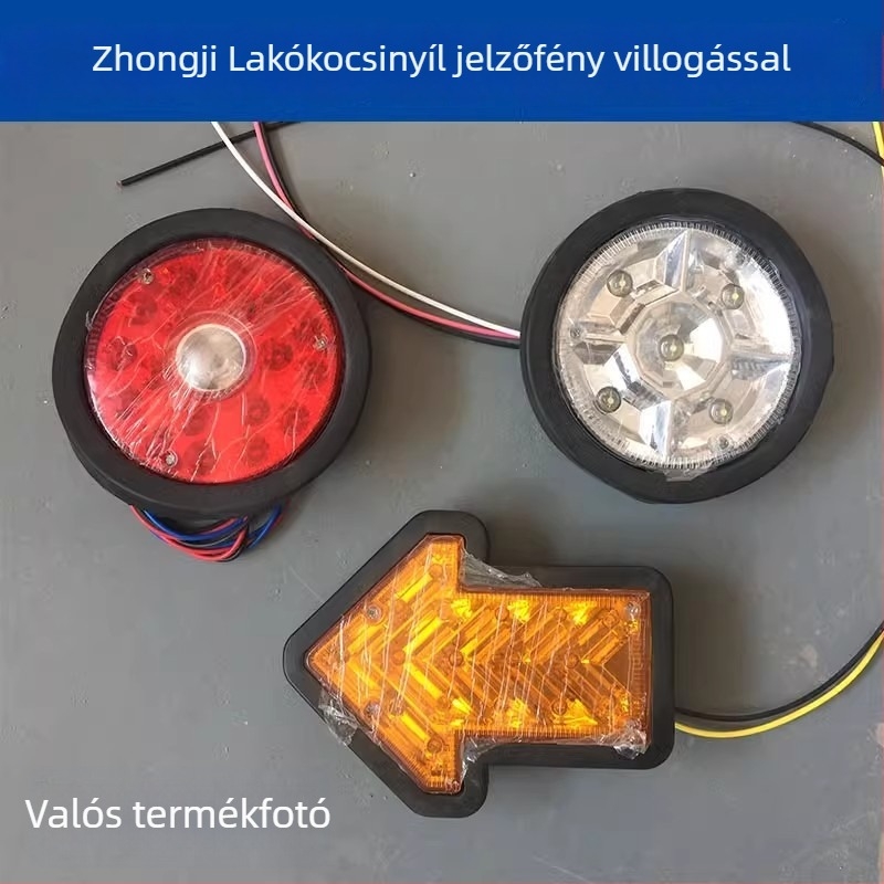 Prosperity LED hátsó lámpa pótkocsikhoz — nyíl alakú kanyarjelző