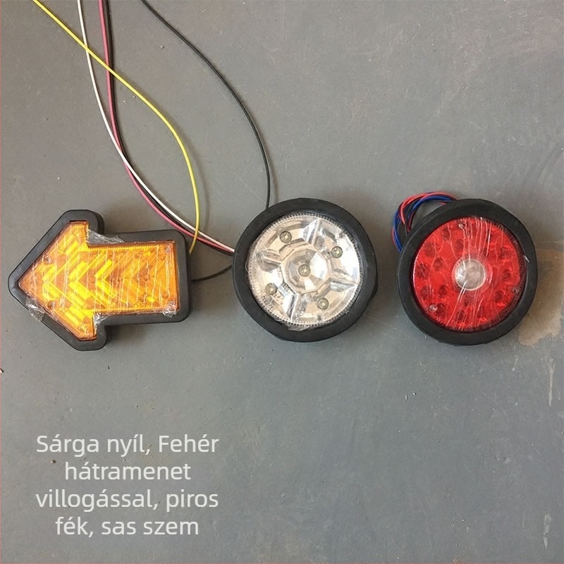 Prosperity LED hátsó lámpa pótkocsikhoz — nyíl alakú kanyarjelző