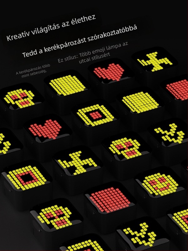 Kerékpár hátsó lámpa intelligens érzékelővel és fékfunkcióval, MJR márka, nem importált, testreszabás nélkül, nem magáncímkés