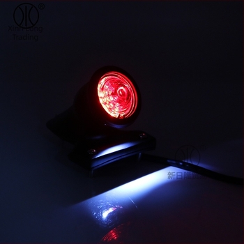 Motorkerékpár hátsó LED lámpa HP-W042, 12V, 10W