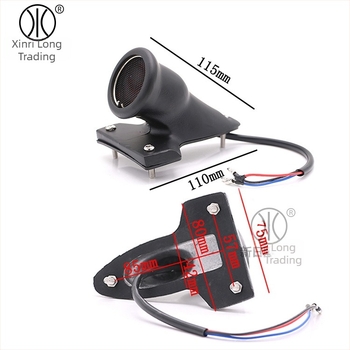 Motorkerékpár hátsó LED lámpa HP-W042, 12V, 10W