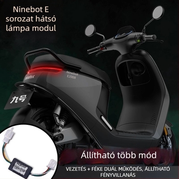 Hátsó világítás modul az E80C/E100/E200P-hez – PVC, 12V, Broadly Deep