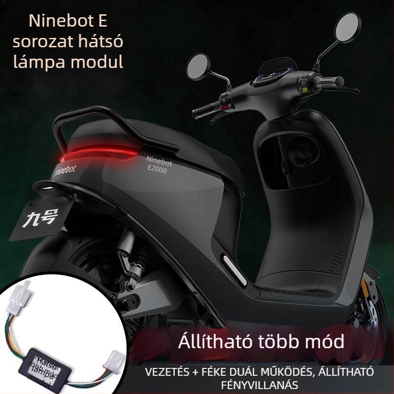 Hátsó világítás modul az E80C/E100/E200P-hez – PVC, 12V, Broadly Deep