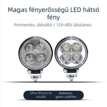 LED teherautó hátrameneti lámpa készlet pótkocsikhoz: pótkocsi oldalsó lámpa, abroncs világítás, ultra‑fényes