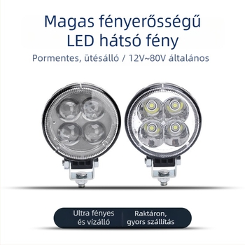 LED teherautó hátrameneti lámpa készlet pótkocsikhoz: pótkocsi oldalsó lámpa, abroncs világítás, ultra‑fényes