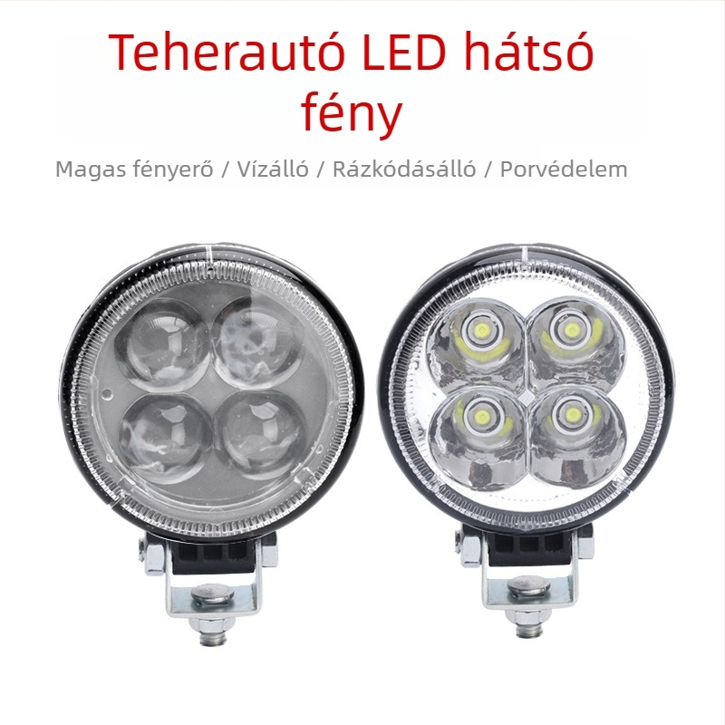 LED teherautó hátrameneti lámpa készlet pótkocsikhoz: pótkocsi oldalsó lámpa, abroncs világítás, ultra‑fényes