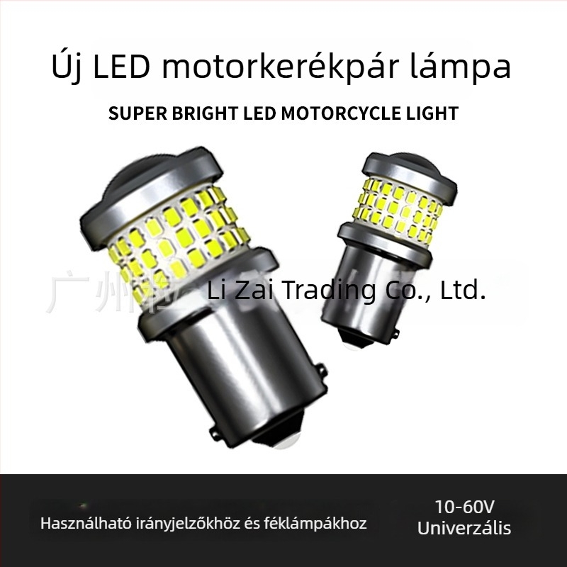 1157 LED féklámpa, 69 SMD, nagy fényerő; 1156 tolató- és jelzőfény, T20 hátsó lámpa