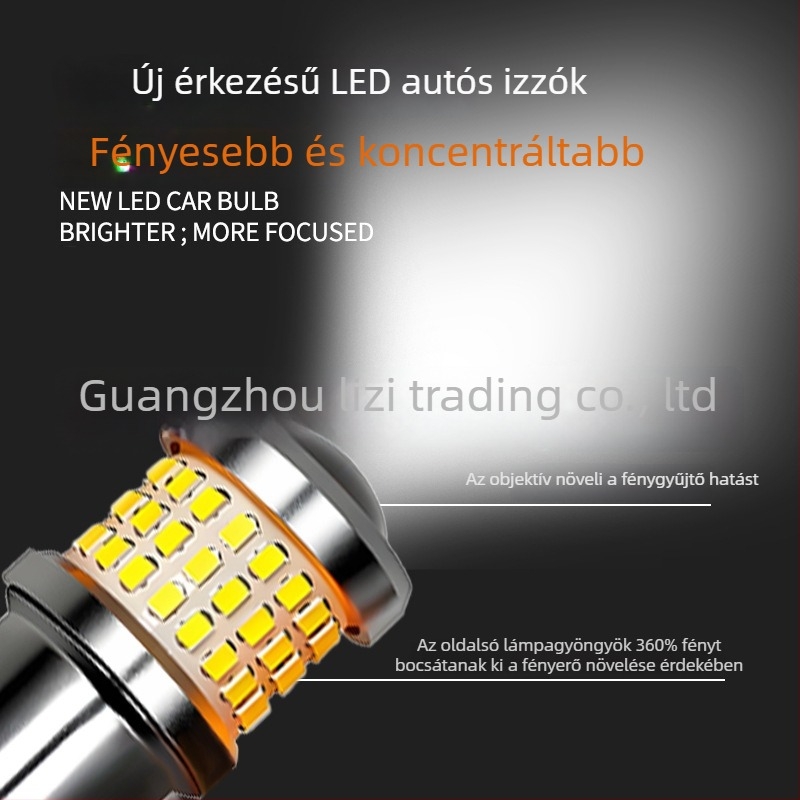 1157 LED féklámpa, 69 SMD, nagy fényerő; 1156 tolató- és jelzőfény, T20 hátsó lámpa