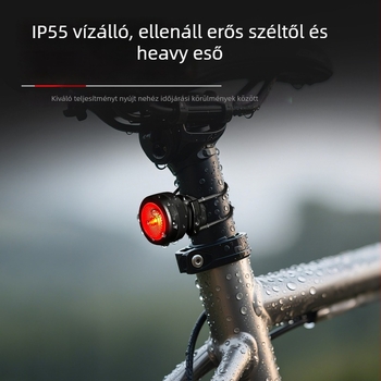 NQY139 Intelligens hátsó fény kerékpárhoz és mountain bike-hoz indukciós útjelző figyelmeztetéssel - Cyclami