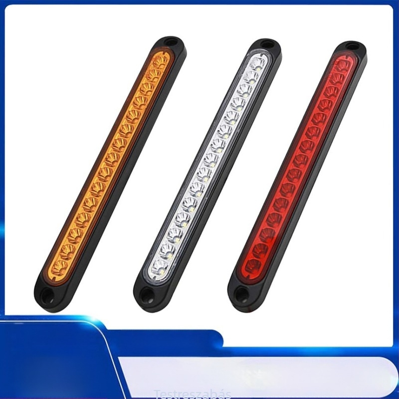 LB-15LED LED hátsó lámpa teherautók és utánfutók számára, 12-24V, 1.5W, 3900 lm