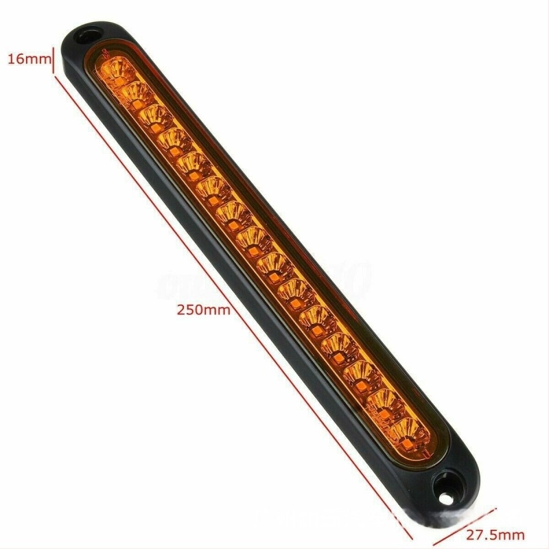 LB-15LED LED hátsó lámpa teherautók és utánfutók számára, 12-24V, 1.5W, 3900 lm