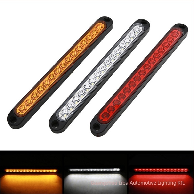 LB-15LED LED hátsó lámpa teherautók és utánfutók számára, 12-24V, 1.5W, 3900 lm