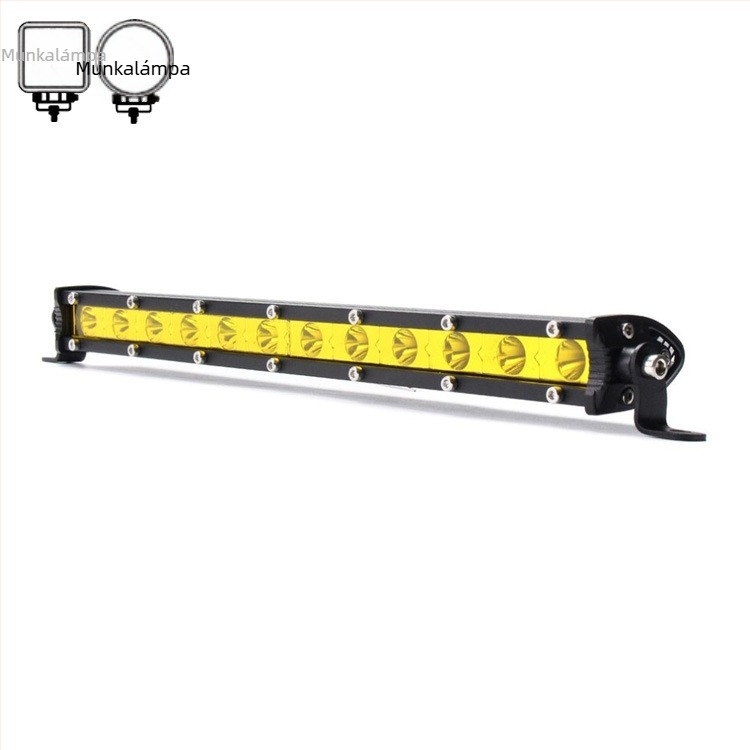 12-LED 36W LED munkalámpa autókhoz és terepjárókhoz, 12–24V, 36000 lm, SMD2525