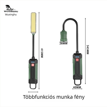 Multifunkcionális autókarbantartási munkalámpa – LED, 10W, 4800 lm, IP65, 360° fénysugár