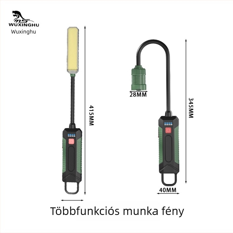 Multifunkcionális autókarbantartási munkalámpa – LED, 10W, 4800 lm, IP65, 360° fénysugár