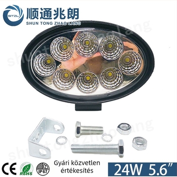 TY4C27W LED munkalámpa terepjáró járművekhez, 27W, 10-60V, 3000 lm, 6000K, IP67
