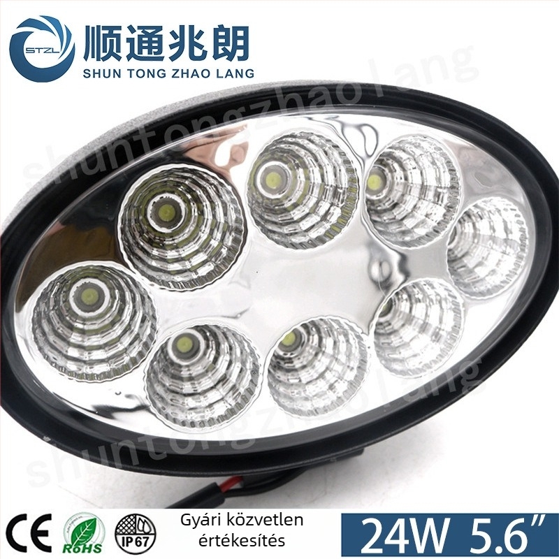 TY4C27W LED munkalámpa terepjáró járművekhez, 27W, 10-60V, 3000 lm, 6000K, IP67