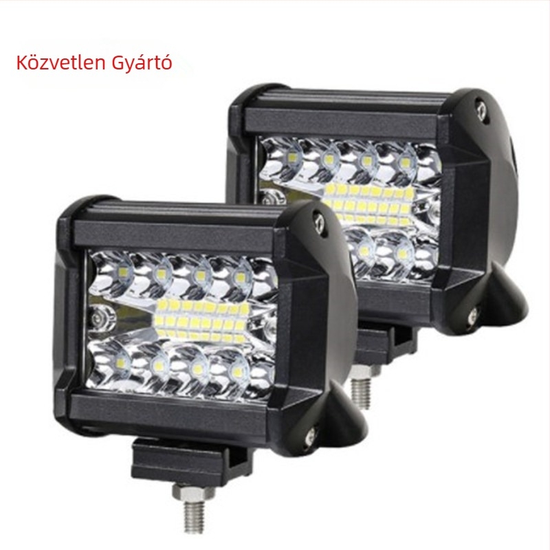 Munkalámpa 60W 12V 2000 lm 6000K alumínium ház