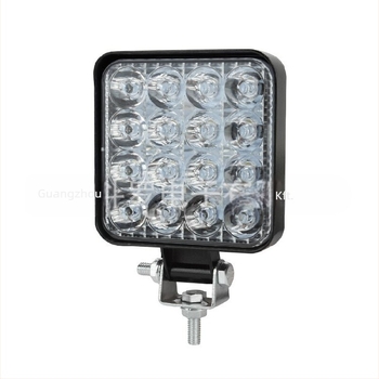 LED négyszögletes autó munkalámpa NW-WL093, 48W, 12V, 6000lm, 3500K