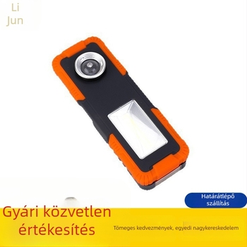 Mágneses LED autó javító munkalámpa, kültéri kemping- és vészvilágítás