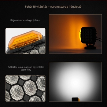 LED munkafény 45W, 9-32V DC, 4950 lm, 6000K, JG-65