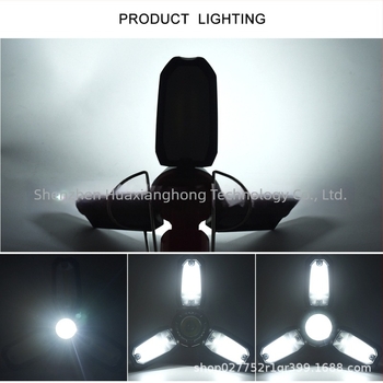 Kültéri többfunkciós LED munkalámpa COB LED-del, USB töltés, kézi dinamó, 5W, 2200mAh