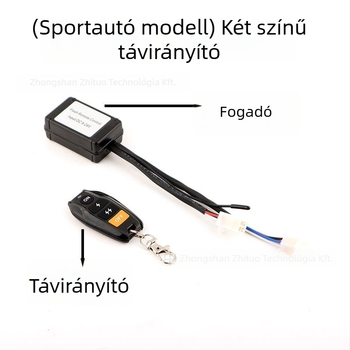 Autó LED villogó vezérlő vezeték nélküli távirányítóval – LED munkafény sáv, off-road járművekhez, 12–24V univerzális, Teljesítmény: 5