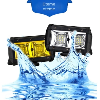 LED autómunka lámpa, 18 LED, 54W, 7200LM, 12-24V, alumínium ház