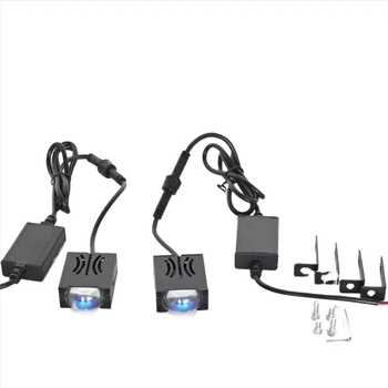 Autógrill spotlámpa – rendkívül fényes, vízálló, rejtett szerelés, off-road lézerfénnyel