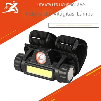 LED vízálló univerzális világítási lámpa USB töltéssel, ATV/UTV-hez, modell T-S008, 5W, 12V, élettartam 8–12 óra