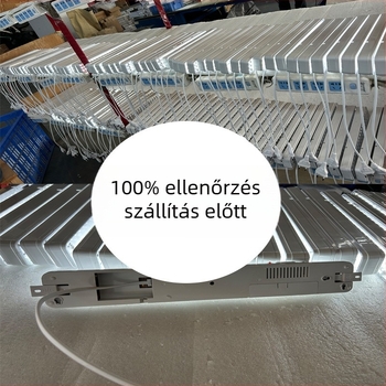LED kemping lámpa 3200 mAh töltött ólom-akkumulátorral, falra szerelhető, teljesítmény 3/5/8 W, vészhelyzeti üzemidő 5–10 óra
