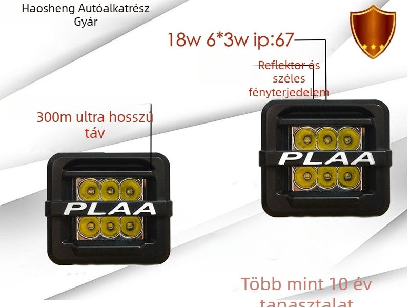 LED820 munkafény spot terepjárókhoz – univerzális autó LED spot, 30W, 10–80V, 3000 lm, 30 000–50 000 óra, alumínium-ABS ház