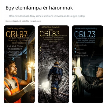 Knight Cole EDC09 zseblámpa: többszínű fényhőmérséklet, közvetlen töltés, 1100 mAh, IPX-6, alumíniumötvözet burkolat