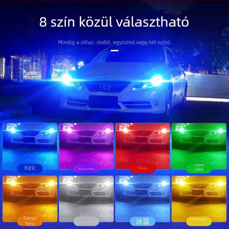 Autó LED szélesség/pozíció világítás, modell 2016, 42SMD, univerzális illesztés, 12-24V, 5W, 400lm