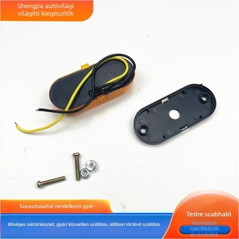 Univerzális 24V LED ovális oldalsó és hátsó fény teherautókhoz és trailerhez – Modell SRY-001