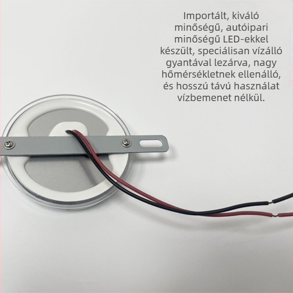 LED kis oldalsó jelzőfény villogóval, 12-30V, univerzális teherautó világítás