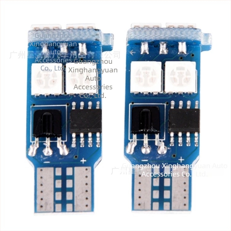 RGB LED rendszámtáblalámpa, 12V, 3W, 5050 SMD, 300 lm, 50 000 óra