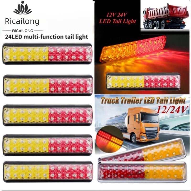 Kamion LED hátsó lámpa 24 LED, ABS tokozás, 12V, 5W, 3500 lm