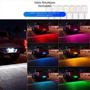 Autó LED szélességjelző fény, 12V, 2W, modell 007, adszorpciós montázs, univerzális kompatibilitás