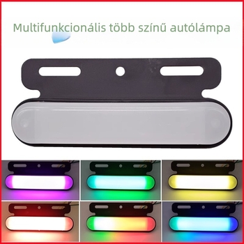 Kamion LED hátsó lámpa, vízálló, 12–24 V univerzális, teherautóhoz