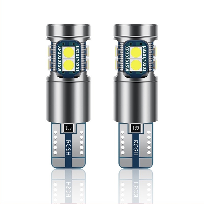 T10 3030 9SMD autó LED pozíciós fény, magas áramú dekódolás