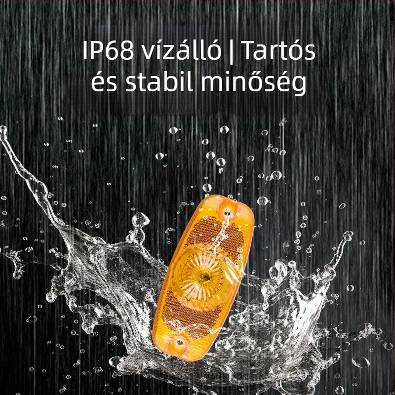 Kamion oldalsó LED lámpa 12-24V, 5000 lm, jármű szélességének jelzése